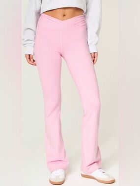 NWT Gilly Hicks Active Recharge Wrap Waist Bootcut Leggings, XXL